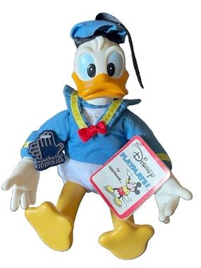 Vintage Applause Disney Donald Duck Sailor Plush / PVC Brand New w Tags 6.5”